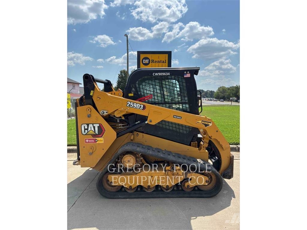 CAT 259D3 Încarcatoare cu excavator