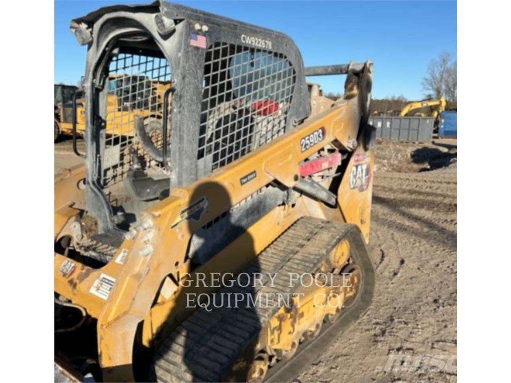CAT 259D3 Larvebåndslæssere