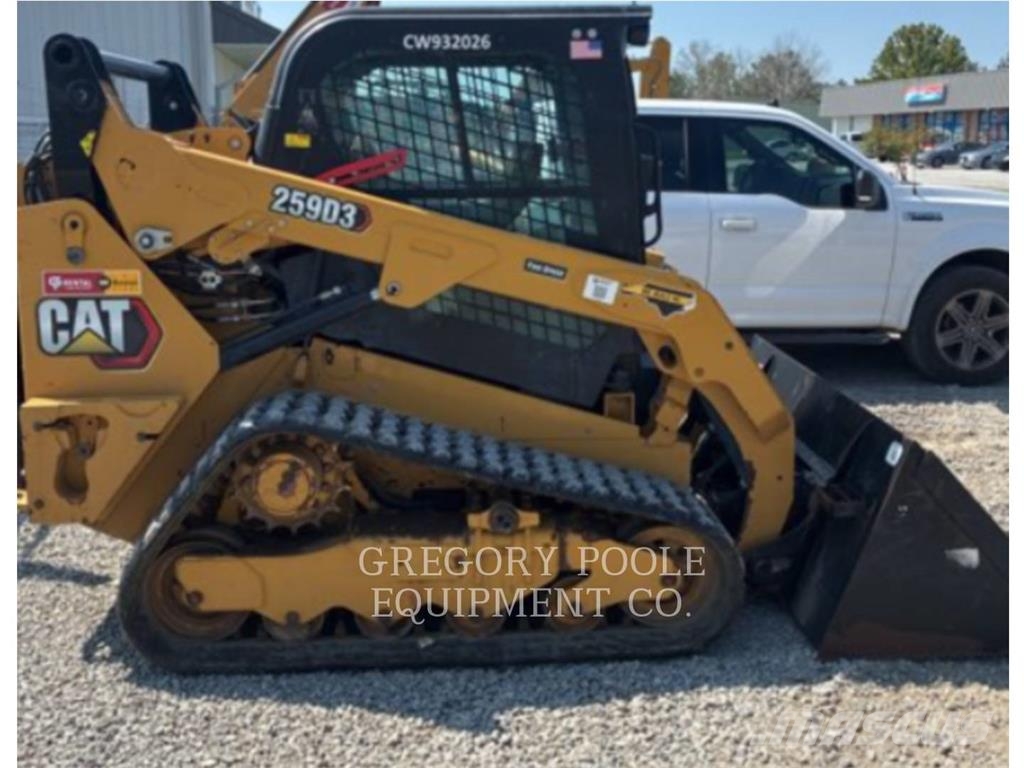CAT 259D3 Larvebåndslæssere