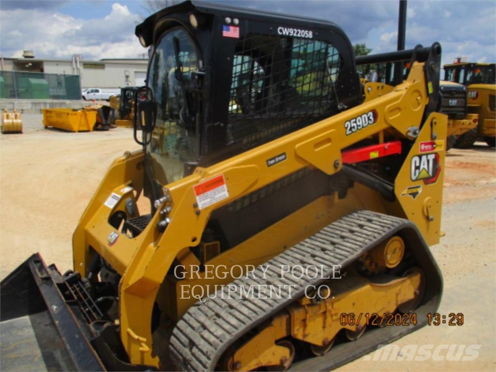 CAT 259D3 Kāpurķēžu iekrāvēji