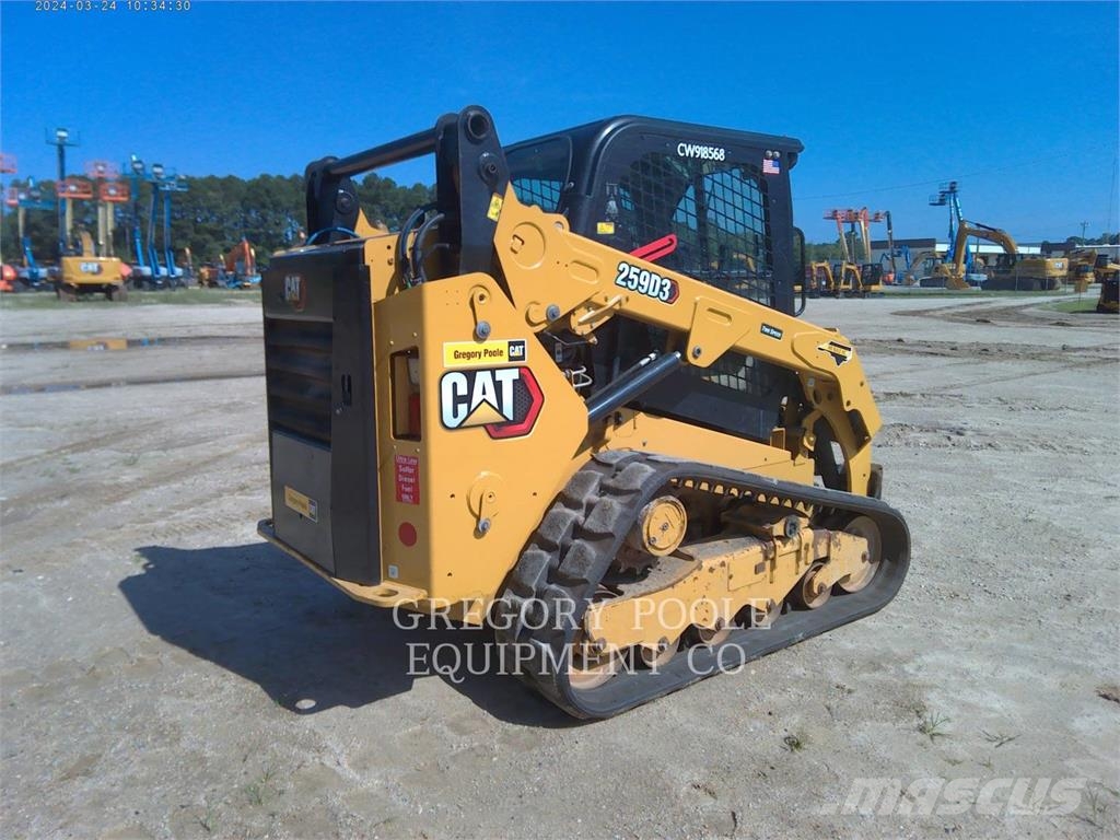 CAT 259D3 Încarcatoare cu excavator