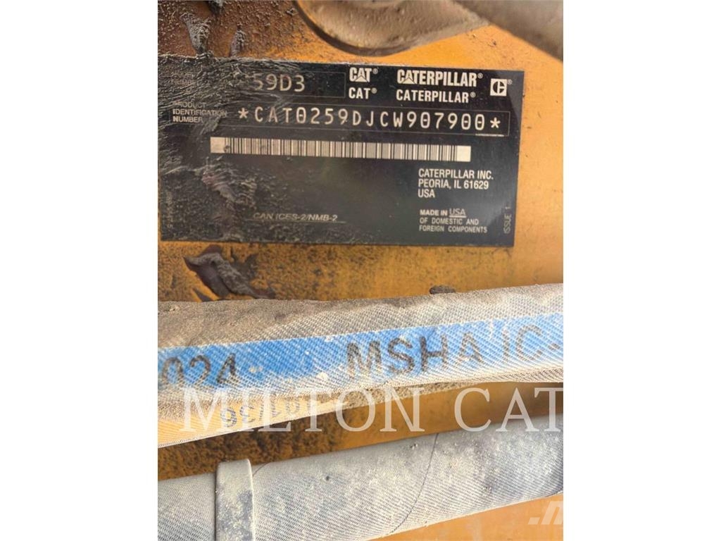 CAT 259D3 クローラーローダー