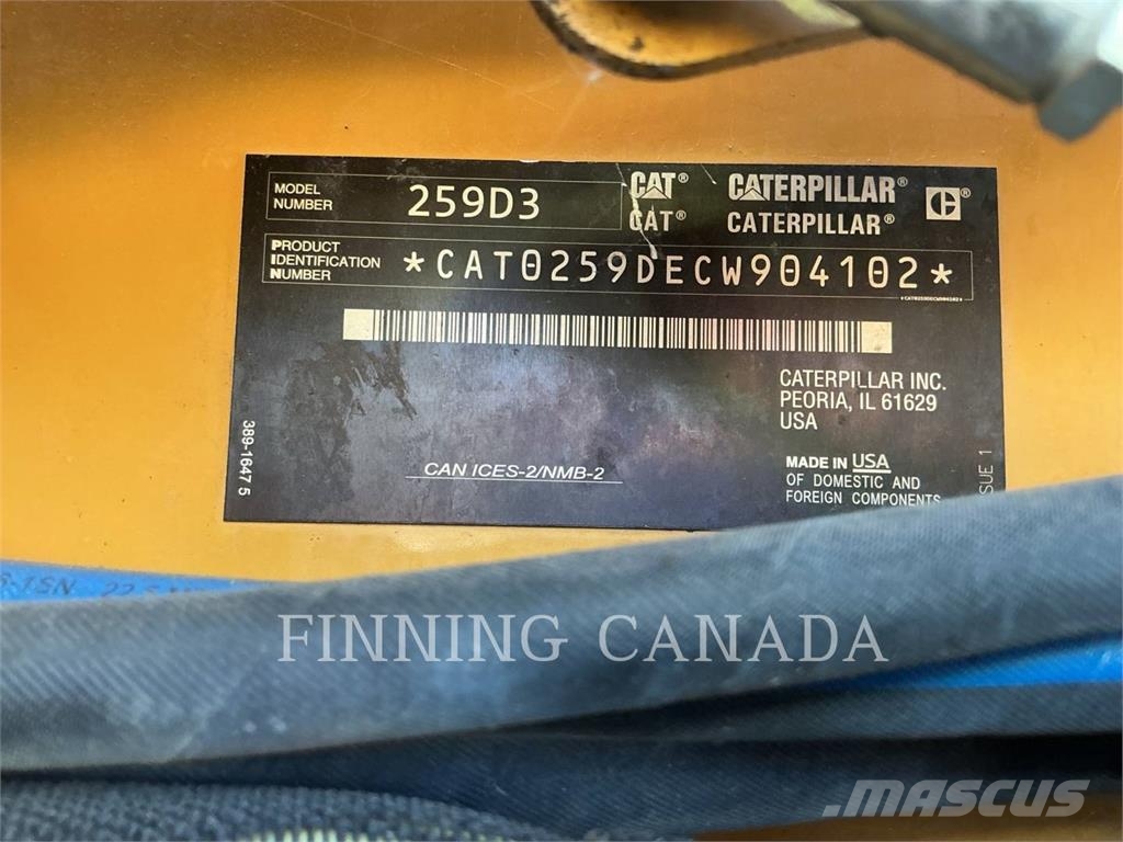 CAT 259D3 Гусеничные фронтальные погрузчики