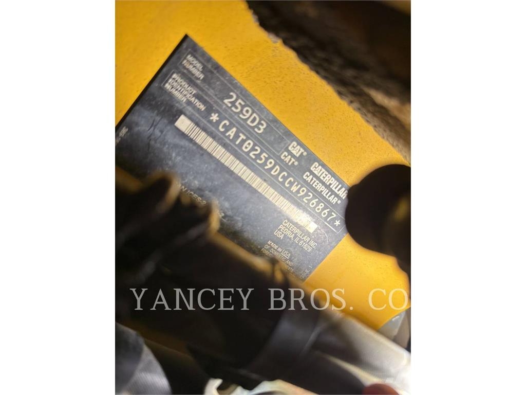 CAT 259D3 AC Φορτωτάκια