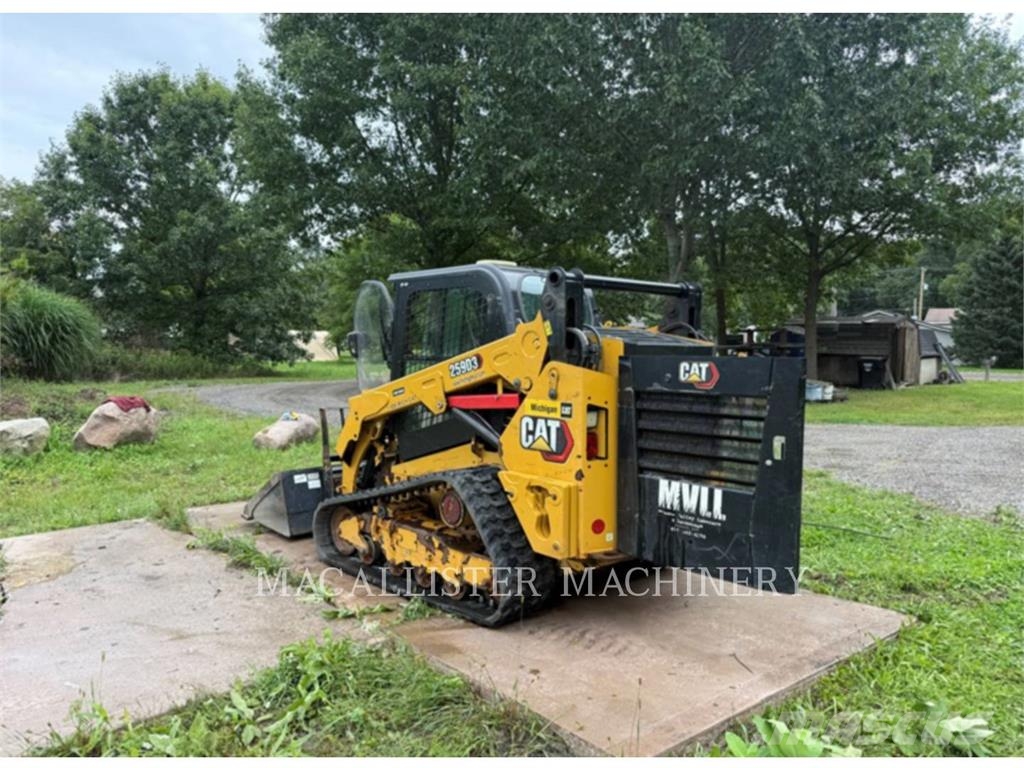 CAT 259D3 AQB Lánctalpas homlokrakodók