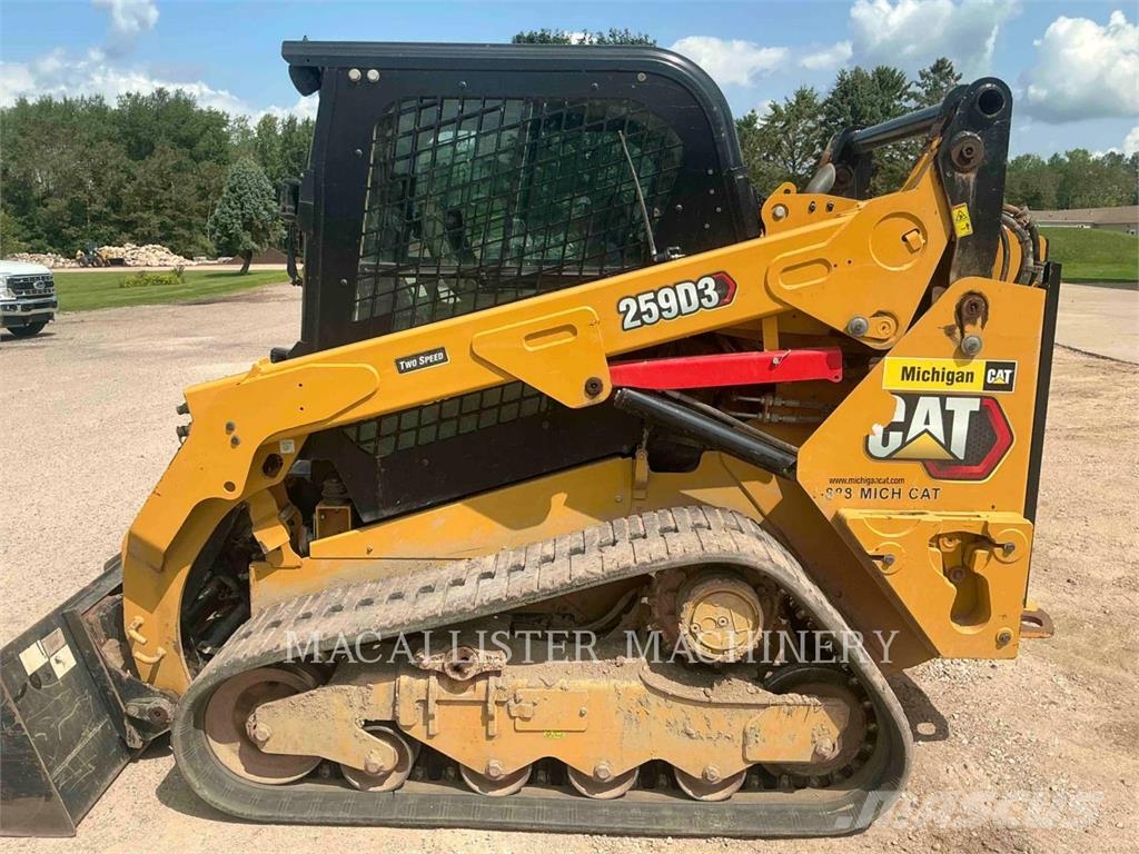 CAT 259D3 AQB لوادر زحافة