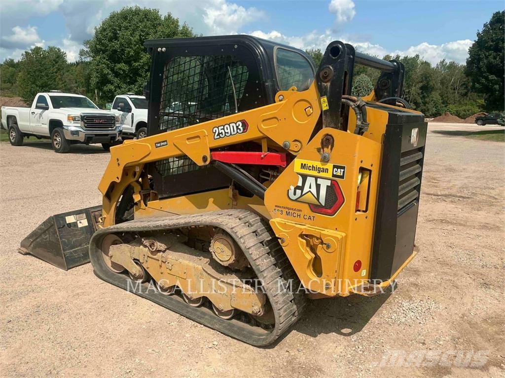 CAT 259D3 AQB لوادر زحافة