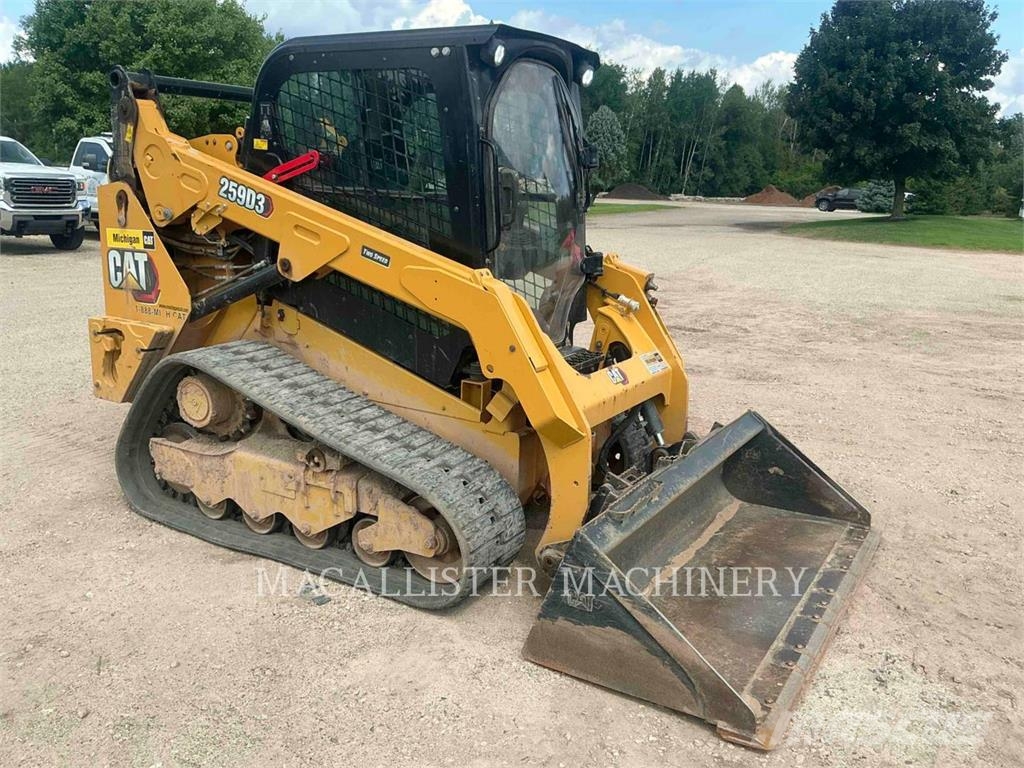 CAT 259D3 AQB لوادر زحافة