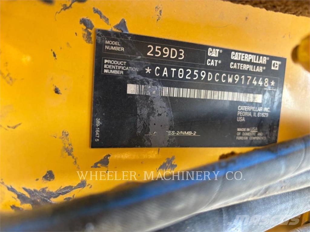 CAT 259D3 C3H2 Crawler loaders