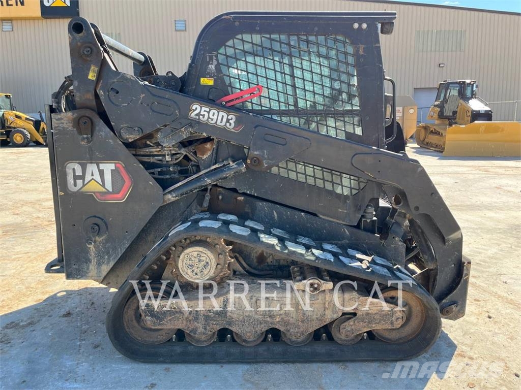 CAT 259D3 C3H3 Pás Carregadoras de rastos