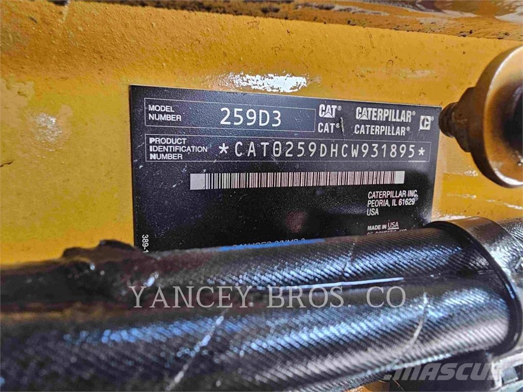CAT 259D3 HF لوادر انزلاقية التوجيه