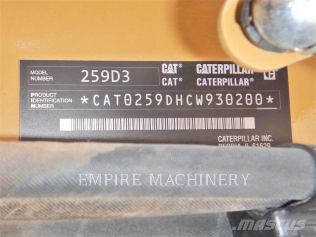 CAT 259D3 HFCA Φορτωτάκια