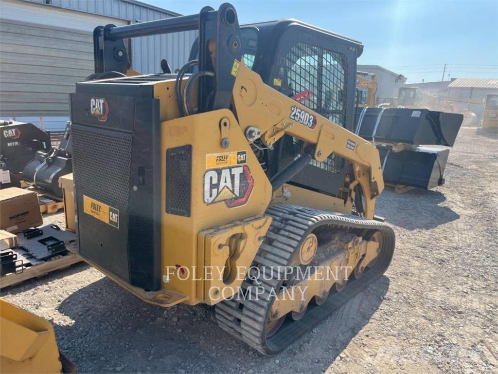 CAT 259D3HF2C Skid steer mini nakladalci