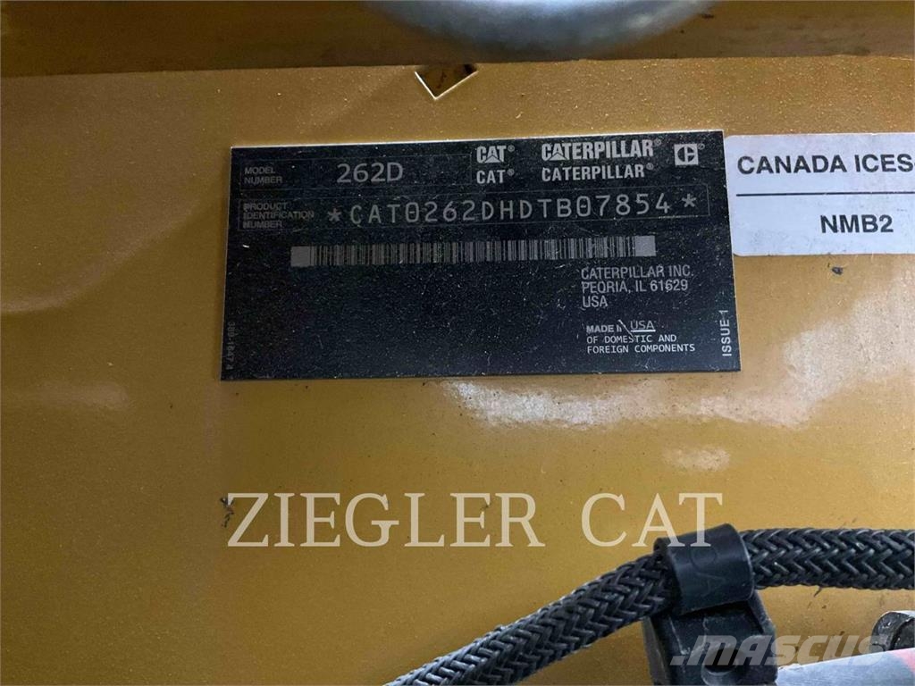 CAT 262D Kompaktrakodók