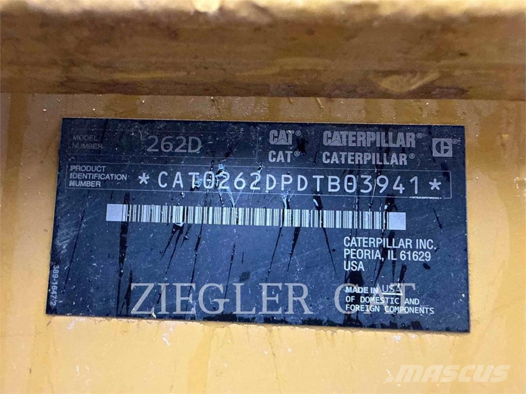 CAT 262D لوادر انزلاقية التوجيه