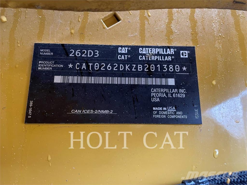 CAT 262D3 Skid steer loaders