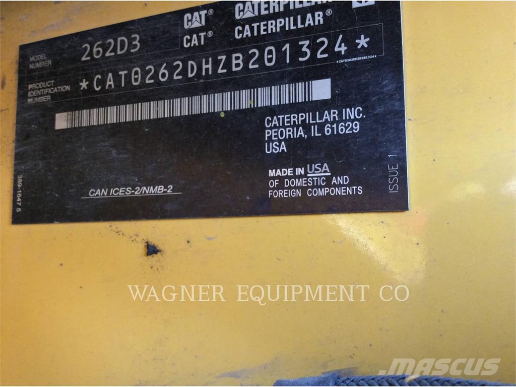 CAT 262D3 Skid steer loaders