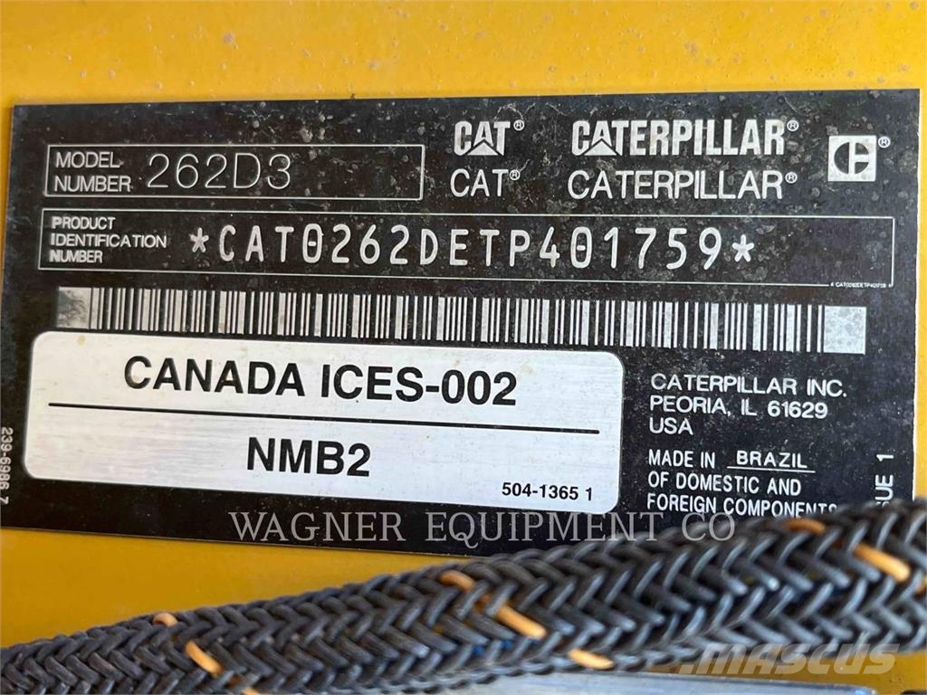 CAT 262D3 Φορτωτάκια