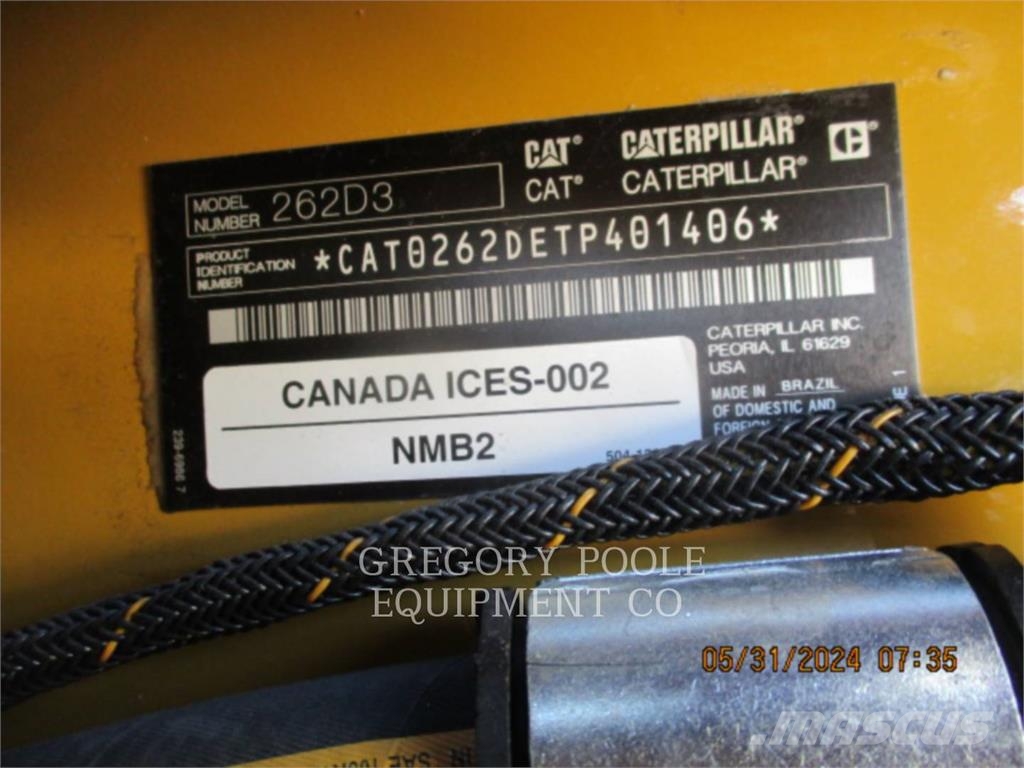 CAT 262D3 Skid steer loaders