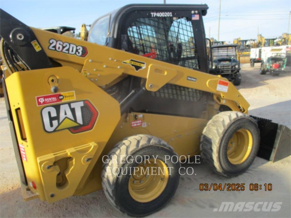 CAT 262D3 Lietoti riteņu kompaktiekrāvēji