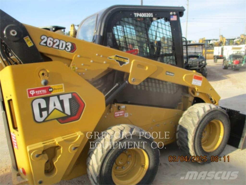 CAT 262D3 Lietoti riteņu kompaktiekrāvēji