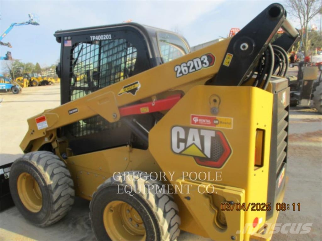 CAT 262D3 Lietoti riteņu kompaktiekrāvēji