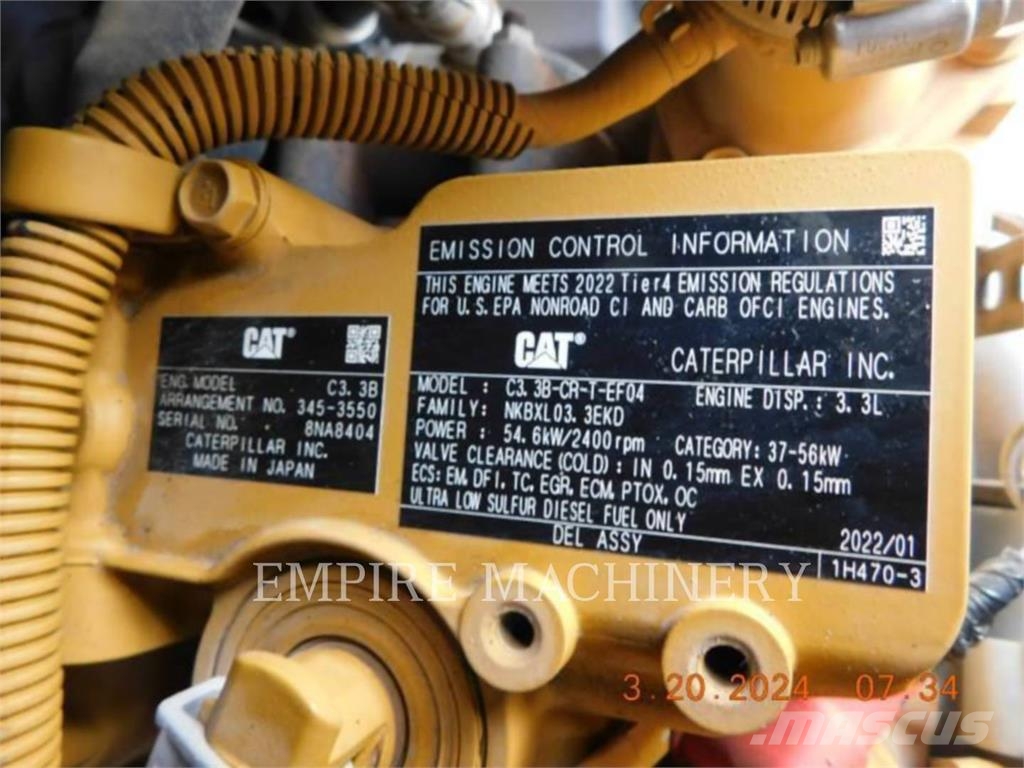 CAT 262D3 Minicargadoras