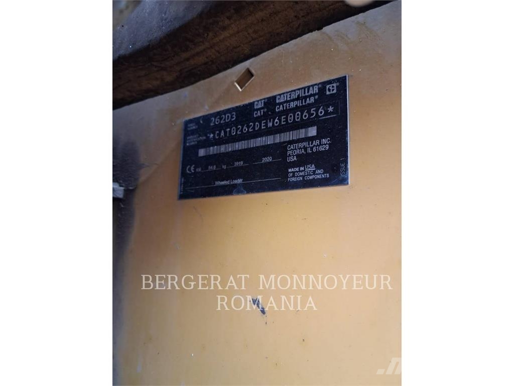 CAT 262D3 Kompaktrakodók
