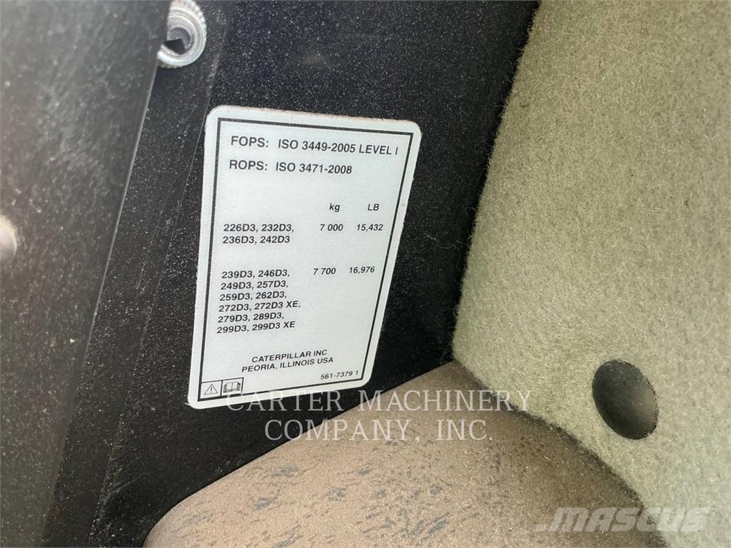 CAT 262D3 AC Liukuohjatut kuormaajat