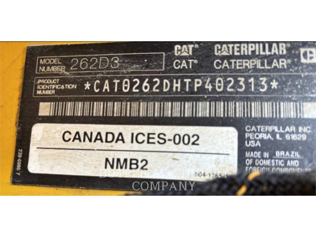CAT 262D3 C3H2 Φορτωτάκια