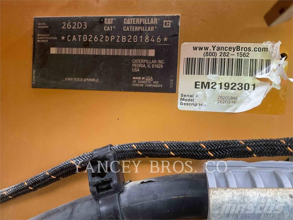 CAT 262D3 HF Φορτωτάκια