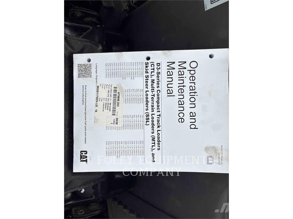CAT 262D3XPS2C Minicargadoras