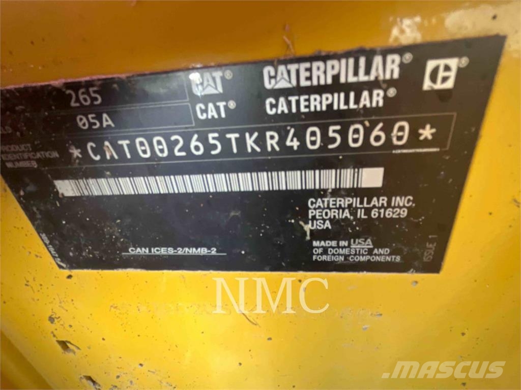 CAT 265 Vikšriniai krautuvai