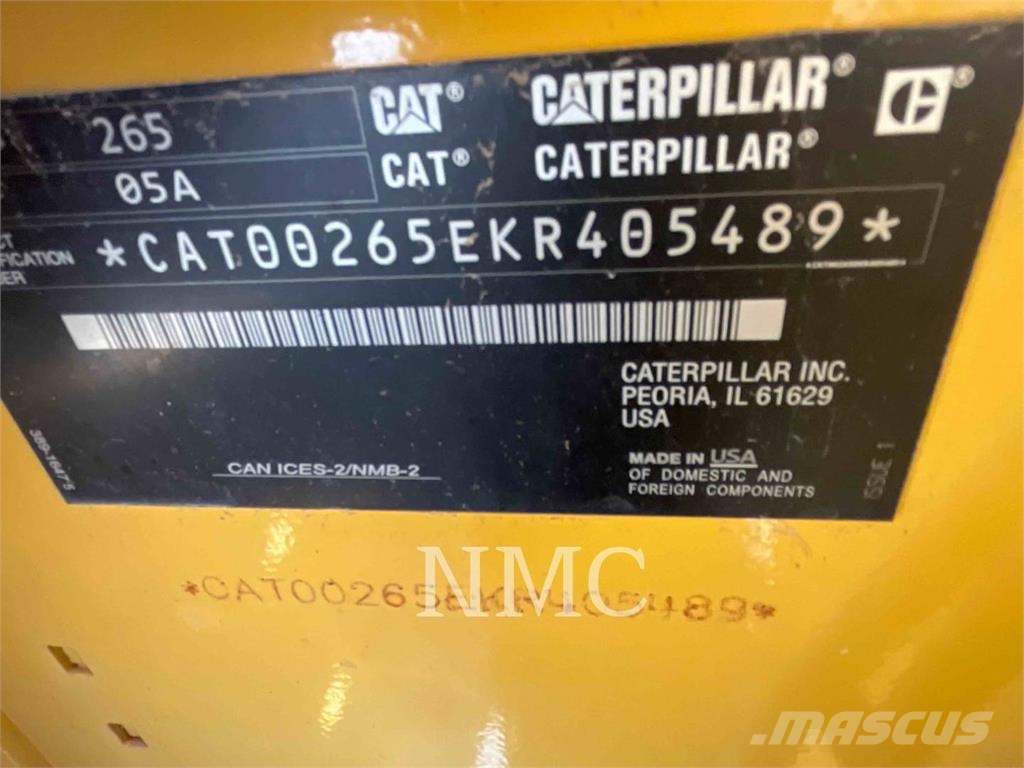 CAT 265 Vikšriniai krautuvai