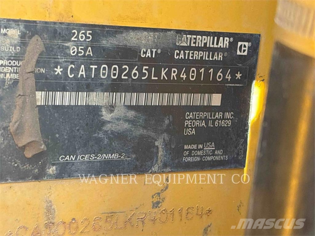 CAT 265 Φορτωτές με ερπύστριες