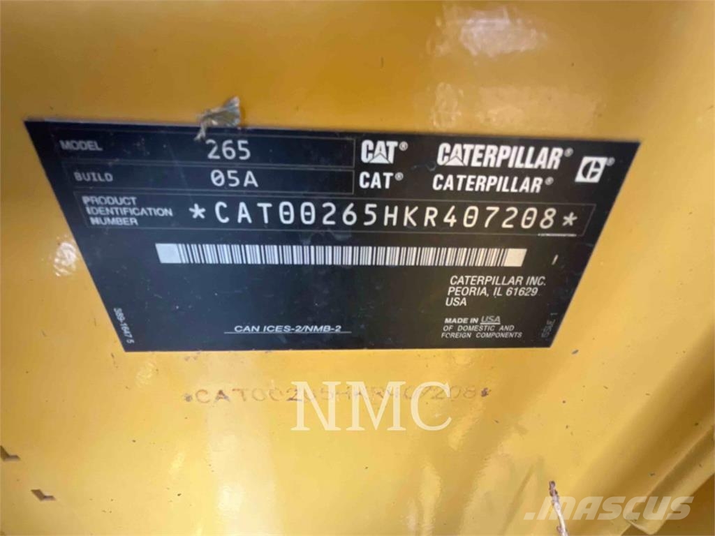 CAT 265 Rupsladers