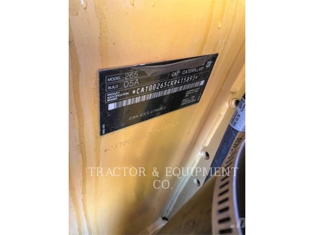 CAT 265 H1CB 滑移轉向裝載機