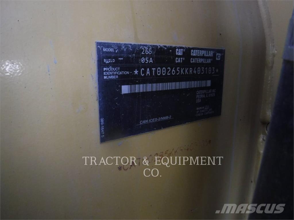 CAT 265 HP3CB Mini Pale Gommate
