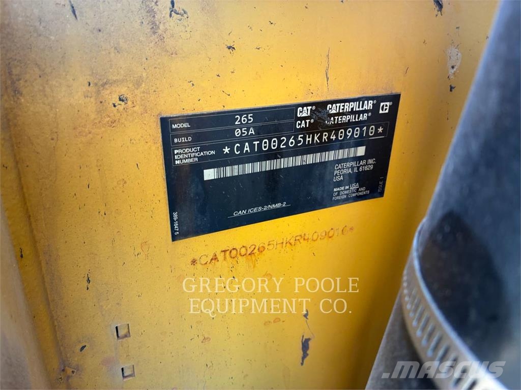 CAT 26505 Φορτωτές με ερπύστριες