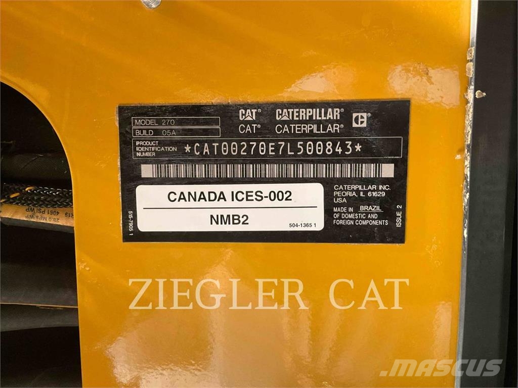 CAT 270 Мини-погрузчики
