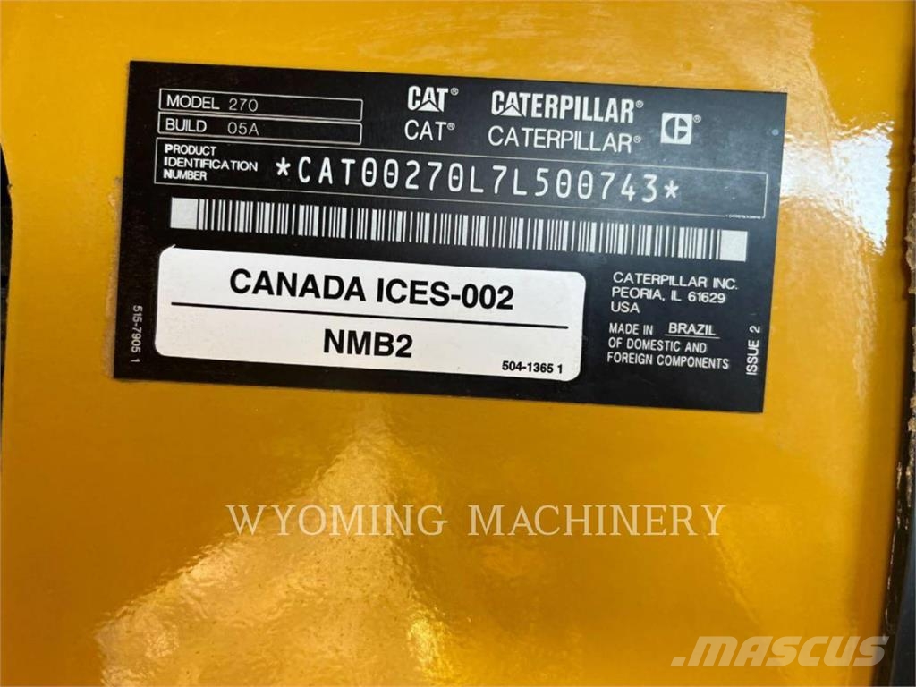 CAT 270 Мини-погрузчики