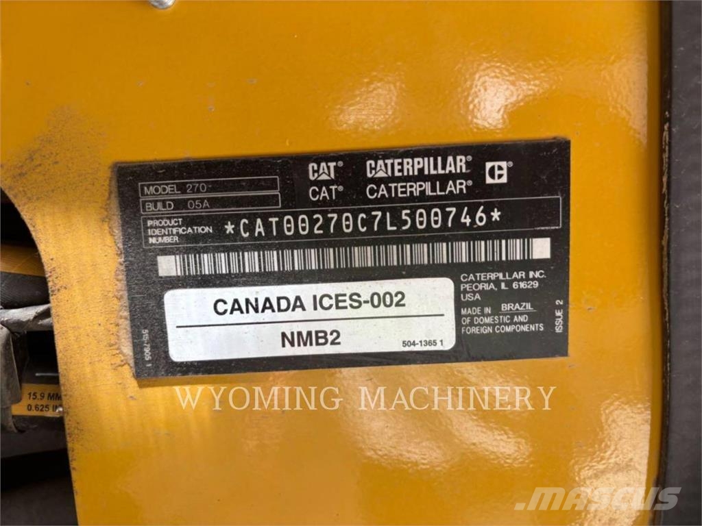 CAT 270 Мини-погрузчики