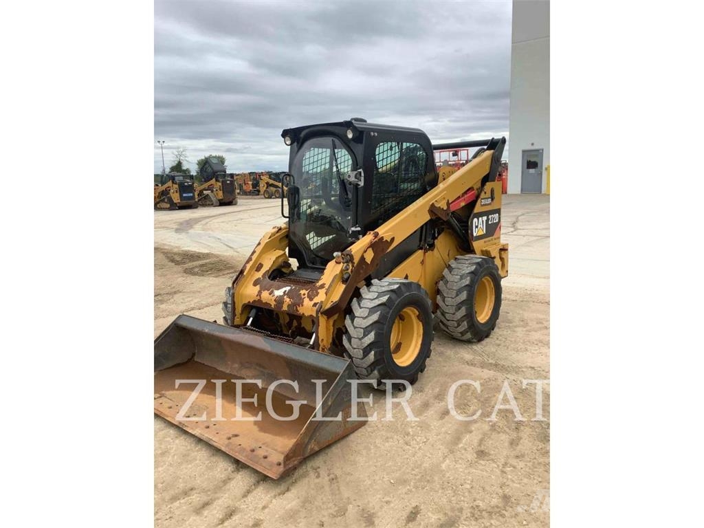 CAT 272D Minilæsser - skridstyret
