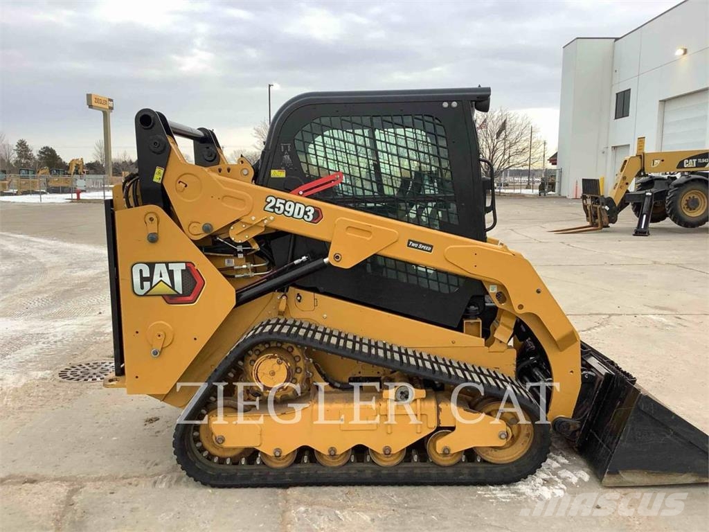 CAT 272D Minilæsser - skridstyret