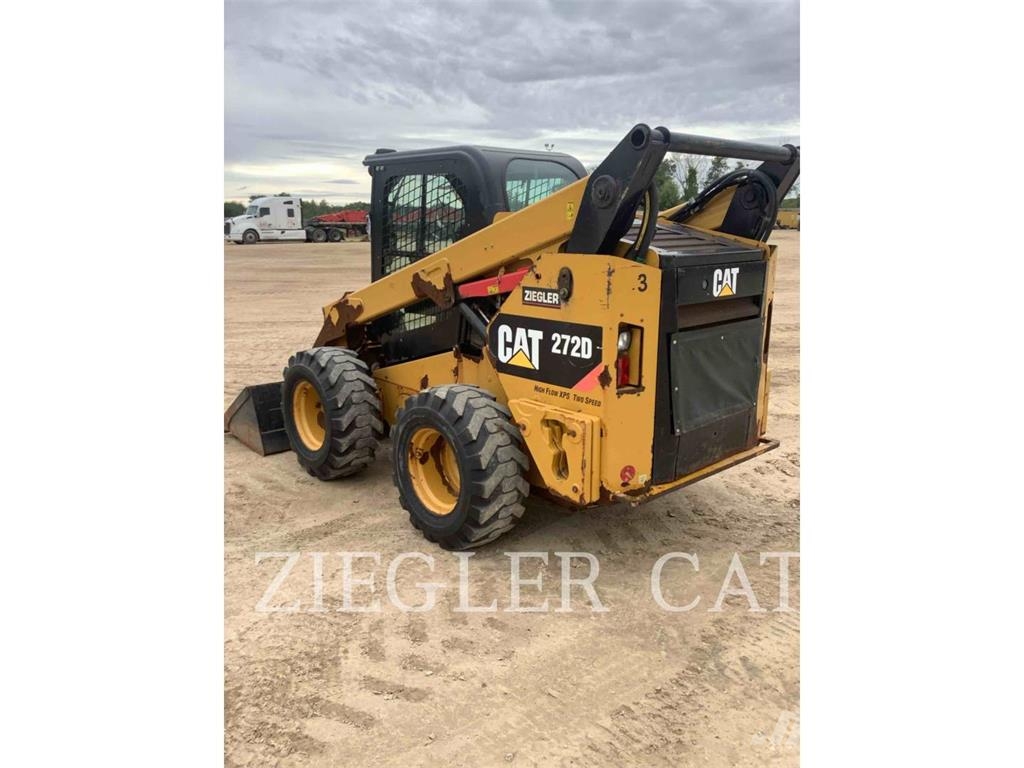 CAT 272D Minilæsser - skridstyret
