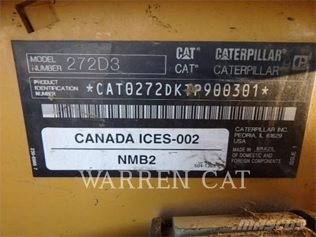 CAT 272D3 C3H1 Φορτωτάκια