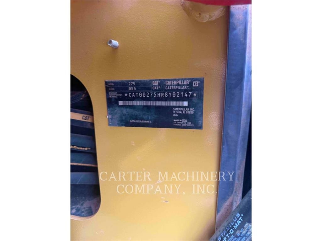 CAT 275 Chargeuse compacte
