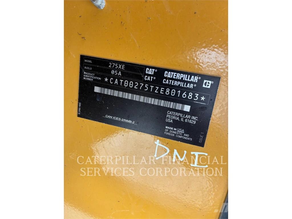 CAT 275-05 XE 궤도식 로우더