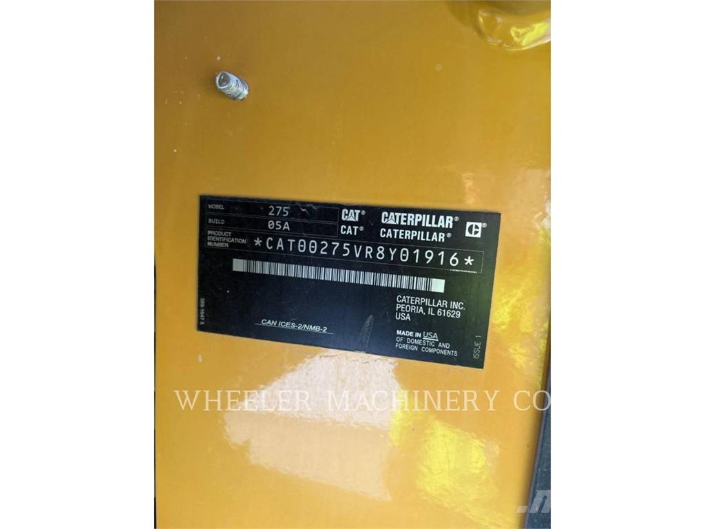 CAT 275 C3HF Pásové nakladače