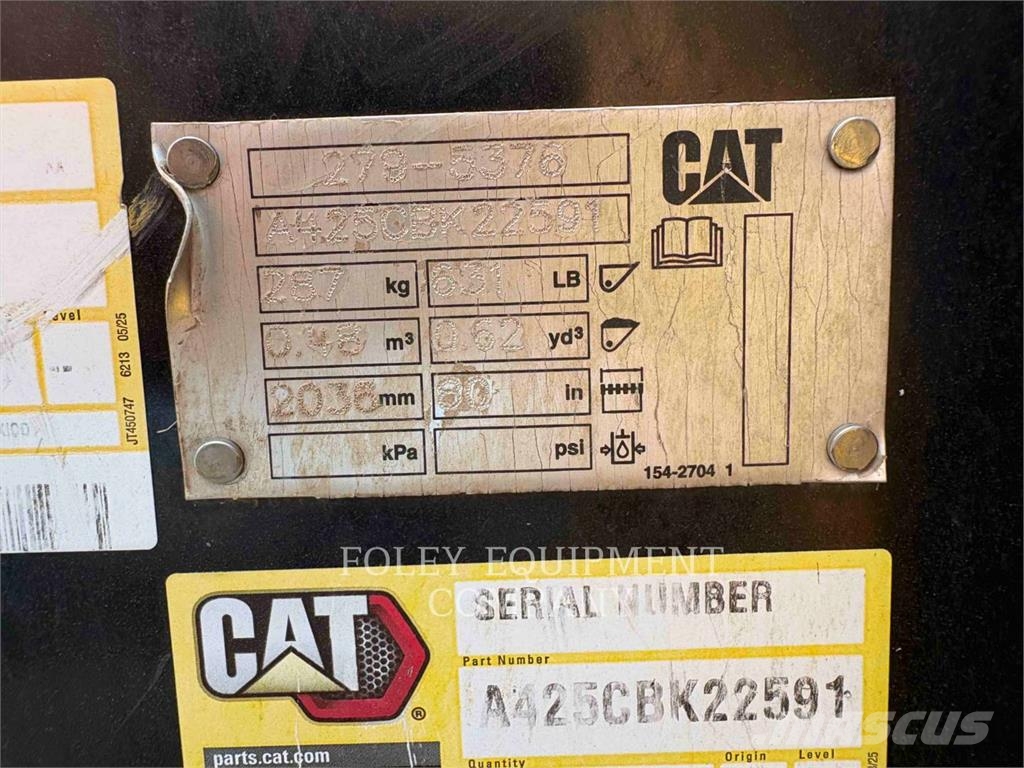 CAT 27505SC Skid steer mini utovarivači